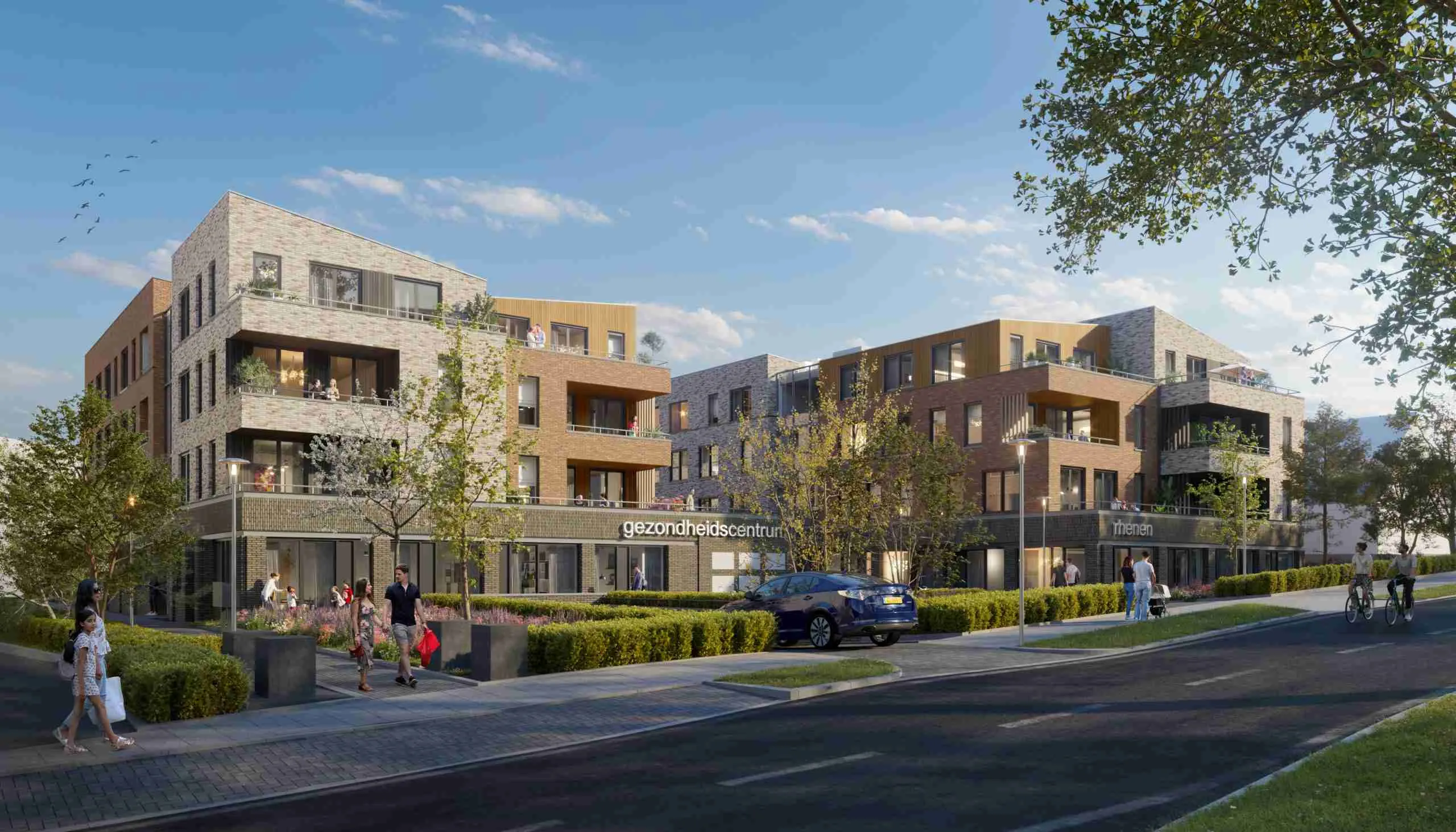 voorgevel / entree gezondheidscentruim
